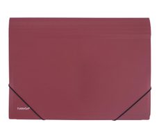FolderSys Fächermappe DIN A4 12-Fach  bordeaux