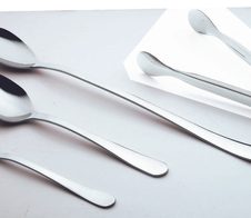 Esmeyer Langstiellöffel silber Edelstahl 18/0