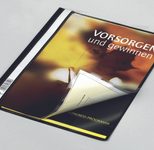 DURABLE Präsentationshefter DURAPLUS für DIN A4 überbreit schwarz