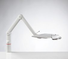 novus Telefonschwenkarm lichtgrau