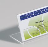 DURABLE Tischnamensschilder transparent 15 cm x 6.1 cm
