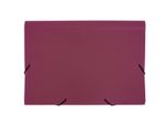 FolderSys Fächermappe DIN A4 5-Fach  bordeaux