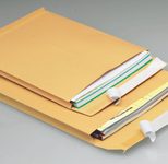 MAILmedia Faltentaschen DIN C4 braun