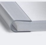 DURABLE Klemmschienen DIN A4 0.6 cm transparent