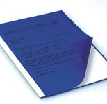 DURABLE Klemmschienenhüllen DIN A4 genarbt 0.22 mm