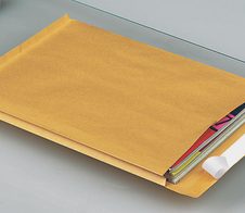 MAILmedia Faltentaschen DIN B4 braun