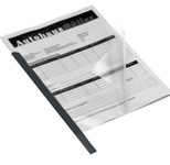 DURABLE Klemmschienen DIN A4 0.3 cm schwarz