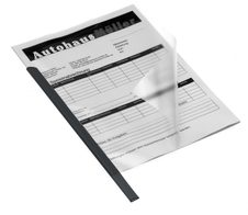 DURABLE Klemmschienen DIN A4 0.3 cm schwarz