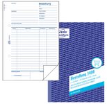 AVERY Zweckform Formularbuch Bestellung DIN A5 2x 50 Seiten