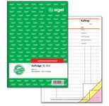 SIGEL Formularbuch Auftrag DIN A5 3x 40 Seiten