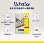 AVERY Zweckform abziehsichere Folienetiketten 45,7 x 25,4 mm