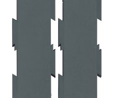 styro Erweiterungsplatte für Schwenkarme Erweiterungsplatten schwarz schwarz