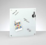 Zeller Glas-Magnettafel 40,0 x 40,0 cm weiß