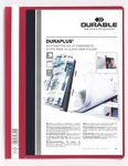 DURABLE Präsentationshefter DURAPLUS für DIN A4 überbreit rot