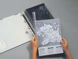 DURABLE Klemmschienen mit Abheftleiste DIN A4 0.3 cm transparent
