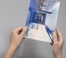 DURABLE Klemmschienen A5 0.3 cm transparent