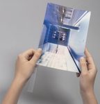 DURABLE Klemmschienen A5 0.3 cm transparent