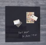 SIGEL Glas-Magnettafel artverum® 48,0 x 48,0 cm schwarz