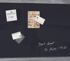 SIGEL Glas-Magnettafel artverum® 60,0 x 40,0 cm schwarz