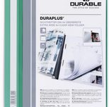DURABLE Präsentationshefter DURAPLUS für DIN A4 überbreit grün