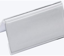 DURABLE Tischnamensschilder transparent 10 cm x 5.2 cm