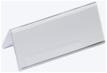 DURABLE Tischnamensschilder transparent 15 cm x 6.1 cm