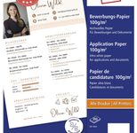 AVERY Zweckform Bewerbungs-Sets Inkjet DIN A4 seidenmatt 100 g/m²