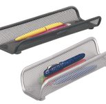 Zeller Meshline Stiftablage 25,0 x 9,2 x 3,5 cm alufarben