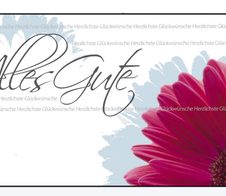 SIGEL Glückwunschkarten Alles Gute DIN lang