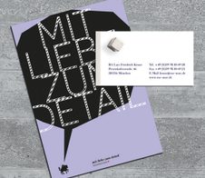 SIGEL Glas-Magnettafel artverum® 48,0 x 48,0 cm Design Sichtbeton