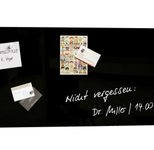 SIGEL Glas-Magnettafel artverum® 91,0 x 46,0 cm schwarz