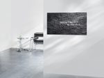 SIGEL Glas-Magnettafel artverum® 91,0 x 46,0 cm Design Schiefer-Stone