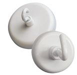 MAUL Magnete Ø 2,5 x 3,7 weiß