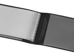 VELOFLEX Kreditkartenhülle 11,5 x 7,8 schwarz
