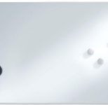 Zeller Glas-Magnettafel 60,0 x 40,0 cm weiß