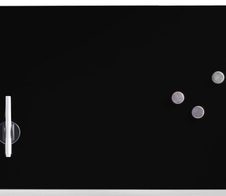 Zeller Glas-Magnettafel 60,0 x 40,0 cm schwarz