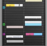 PAPERFLOW Sortiertafel DIN A4 50-Fach schwarz