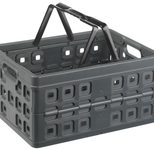 sunware® Klappbox Square 32,0 l - 36,0 x 49,0 x 24,5 cm anthrazit