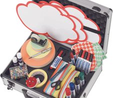 FRANKEN Moderationskoffer PROFI 2.567 Teile