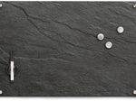 Zeller Glas-Magnettafel 60,0 x 40,0 cm Schiefer anthrazit