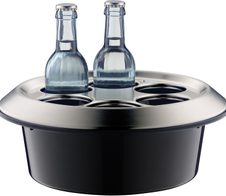 alfi Flaschenkühler Konferenzboy schwarz, silber