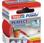 tesa Gewebebänder 38 mm x 2.75 m rot
