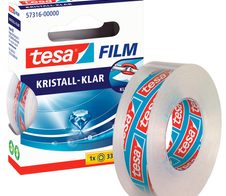 tesa Klebefilm 15 mm  x 33 m kristall-klar