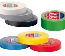 tesa Gewebebänder 25 mm x 50 m schwarz