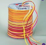 PRÄSENT Geschenkband Multi-Raffia 3 mm x 50 m gelb/rot/orange/pink