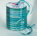 PRÄSENT Geschenkband Raffia-Pearl 3 mm x 50 m blau/türkis/grün