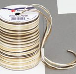 PRÄSENT Geschenkband Multi-Raffia 3 mm x 50 m braun/creme