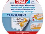 tesa doppelseitiges Klebeband 15 mm  x 10 m transparent
