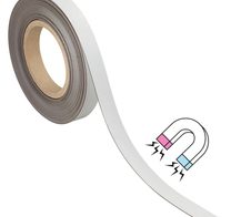 MAUL Magnetband 2,0 x 1000,0 cm weiß