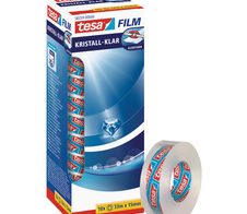 tesa KRISTALL-KLAR Klebefilm 15 mm  x 33 m transparent